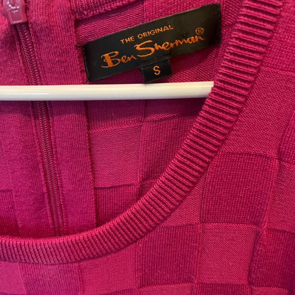 Ben Sherman ladies pink dress Small